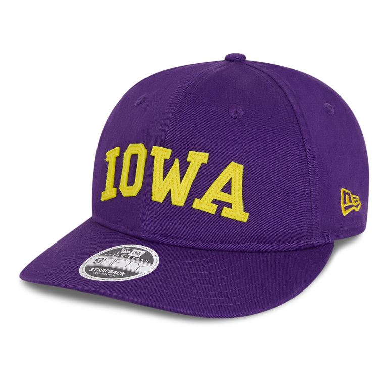 Gorras New Era 9fifty Morados - Iowa Oaks Team Heritage Retro Crown 78465CJXN